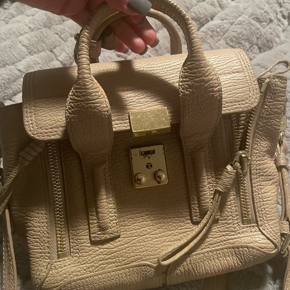 3.1 Phillip Lim mini pashli leather satchel